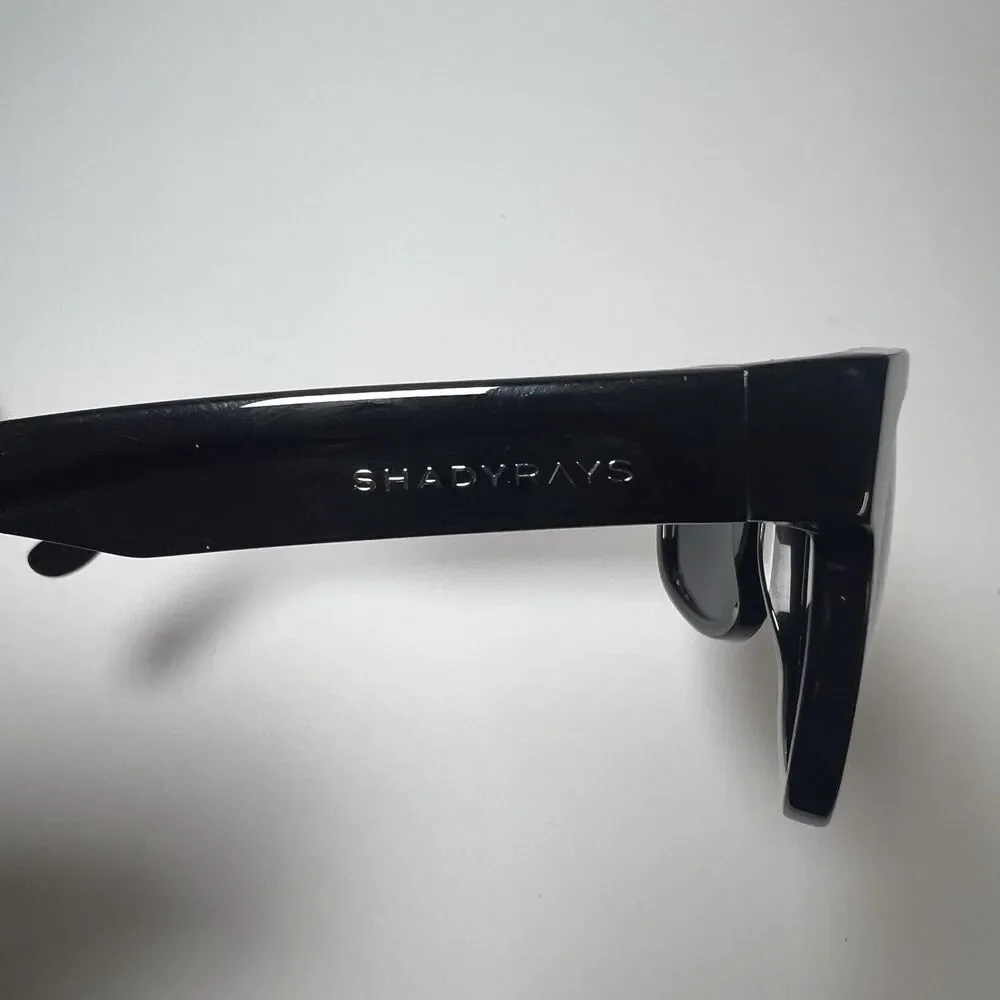 Shady Rays SR PRO II POLARIZED Men's Black Sunglasses With Hard Case Classic